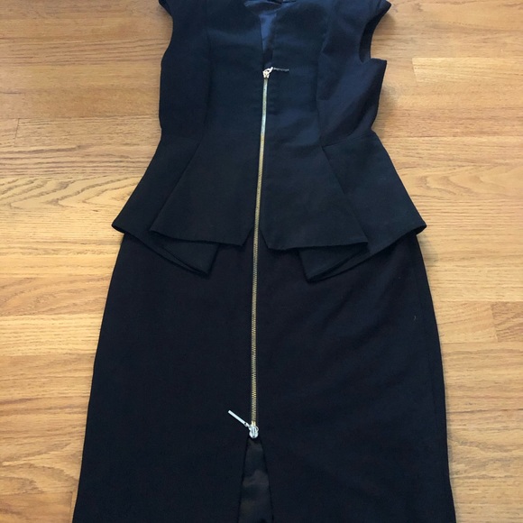 Ted Baker Jamthun Peplum Dress 2 - Picture 14 of 16